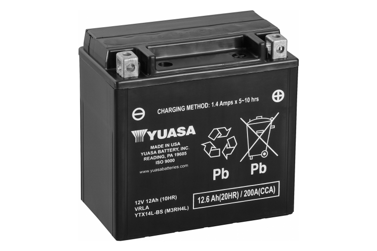 Yuasa YTX 14L-BS Motoraccu