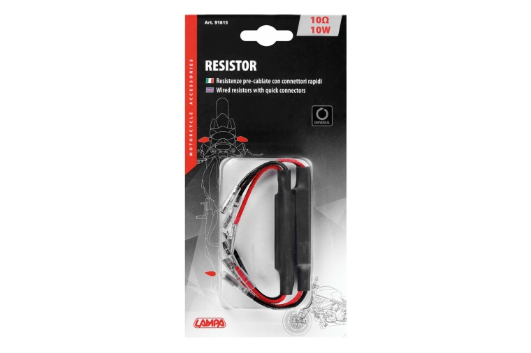 WIRED RESISTORS QUICK CONNECTORS,