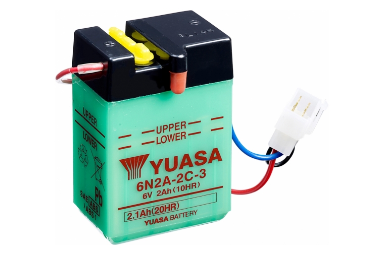 Yuasa 6N2A-2C-3 (Dry) Motoraccu