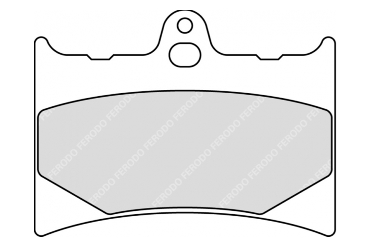 FDB498P BRAKE PADS ORGANIC