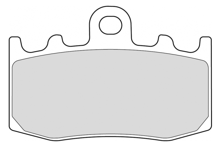 FDB2125P BRAKE PADS ORGANIC