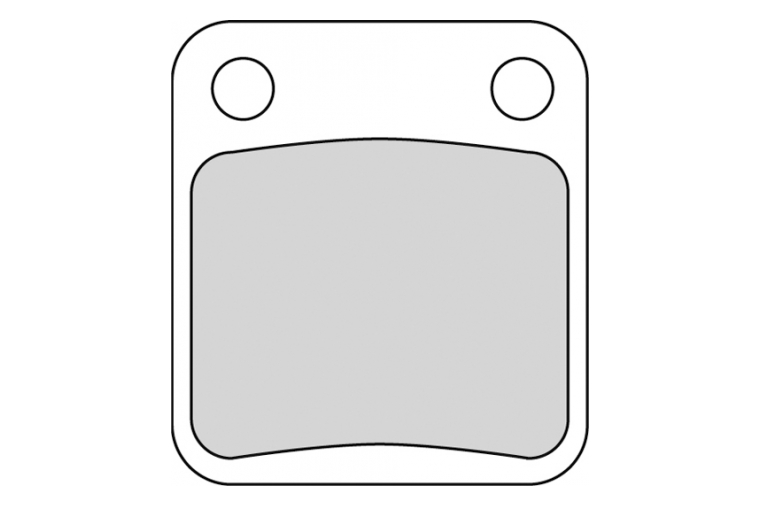FDB250P BRAKE PADS ORGANIC