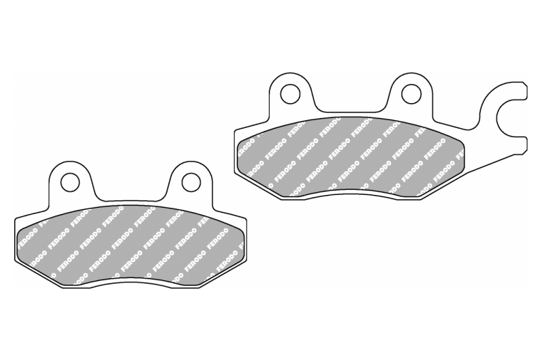FDB631P BRAKE PADS ORGANIC