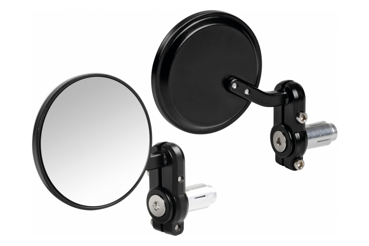 DERNIER, PAIR OF REARVIEW MIRRORS - BLACK