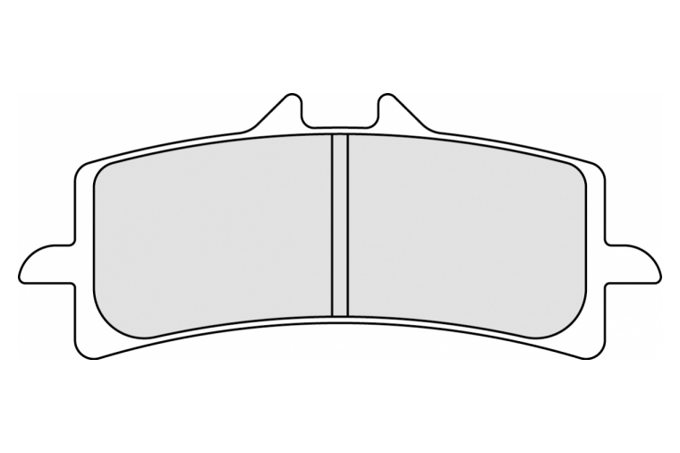 FDB2260 CPRO BRAKE PADS ORGANIC RACING