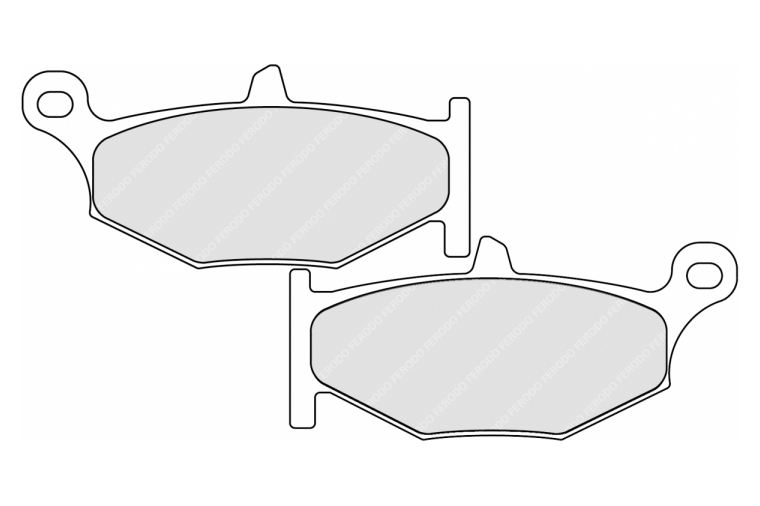 FDB2213P BRAKE PADS ORGANIC