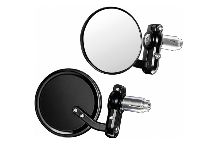 DERNIER, PAIR OF REARVIEW MIRRORS - BLACK