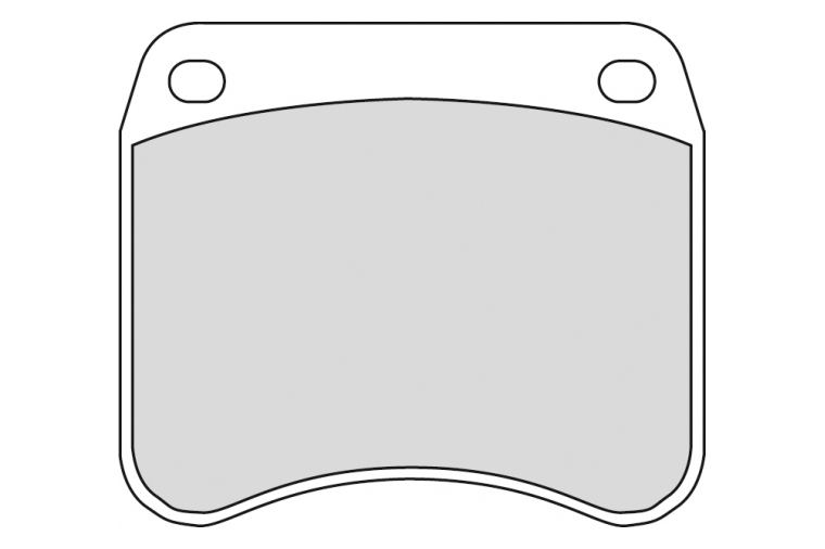 FDB342P BRAKE PADS ORGANIC