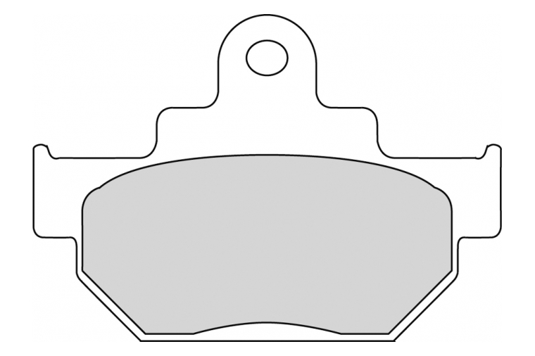 FDB673P BRAKE PADS ORGANIC
