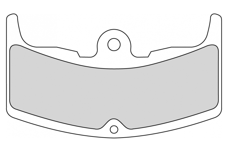 FDB310P BRAKE PADS ORGANIC