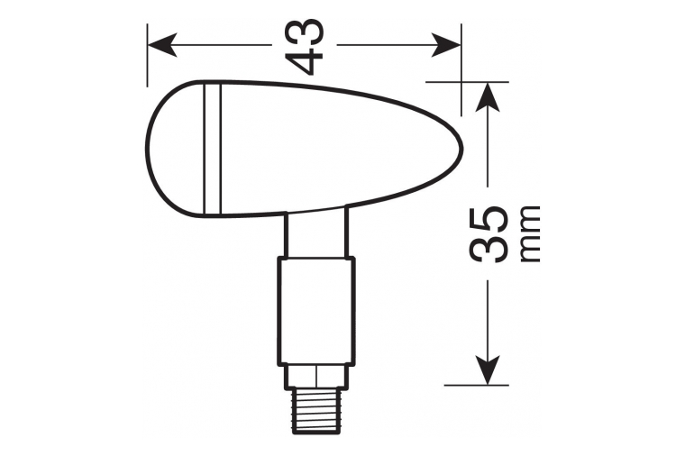 DROP, LED CORNER LIGHTS - BLACK