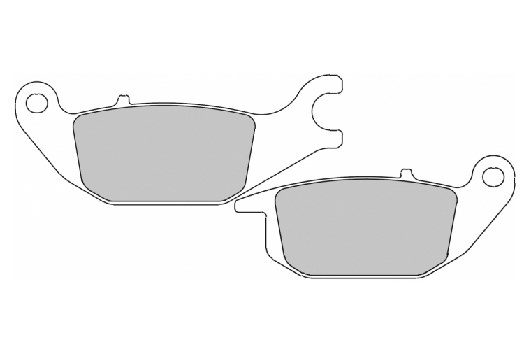 FDB2143P BRAKE PADS ORGANIC