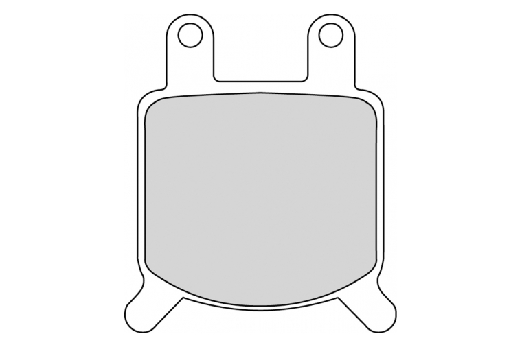 FDB205P BRAKE PADS ORGANIC