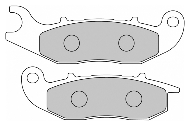 FDB2242P BRAKE PADS ORGANIC