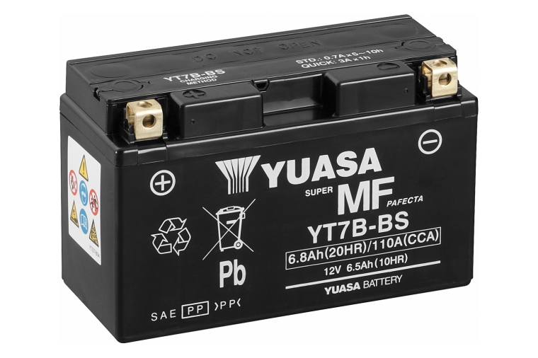 Yuasa YT7B-4 / YT7B-BS (Dry) Motoraccu