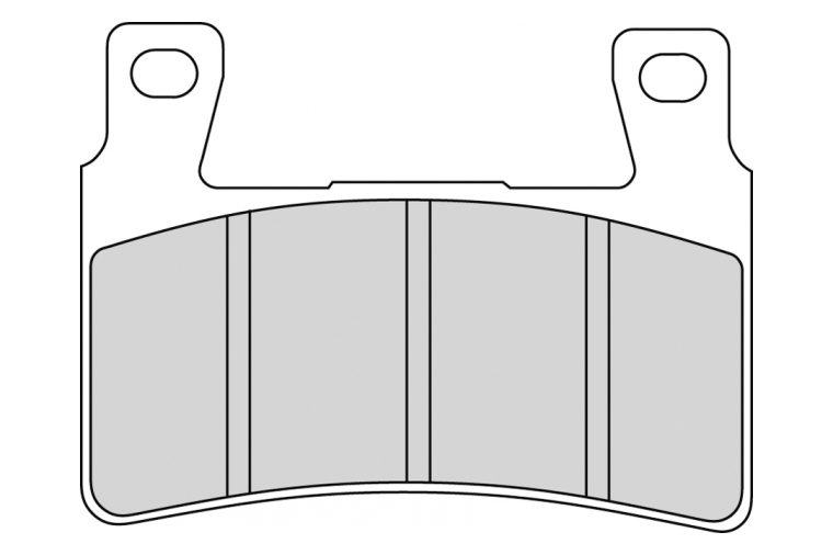 FDB2079P BRAKE PADS ORGANIC
