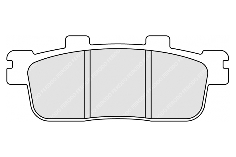 FDB2226EF BRAKE PADS ORGANIC
