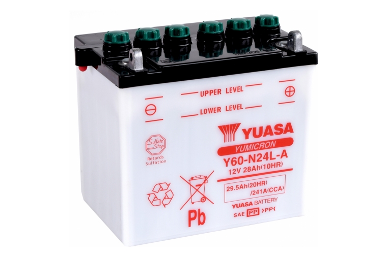 Yuasa Y60-N24L-A Motoraccu