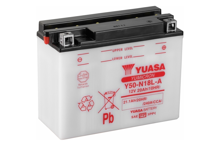 Yuasa Y50-N18L-A Motoraccu