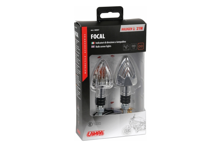 FOCAL, CORNER LIGHTS - 21W - CHROME