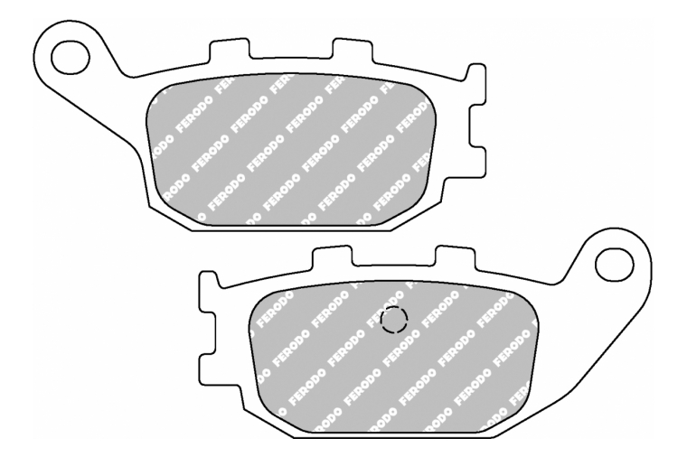 FDB2130AG BRAKE PADS ORGANIC