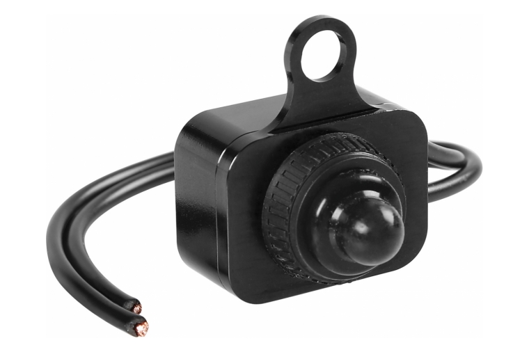 ON & OFF, WATERPROOF SWITCH, 12V - BLACK