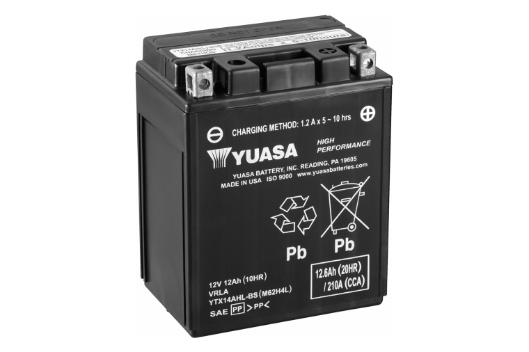 Yuasa YTX 14AHL-BS Motoraccu