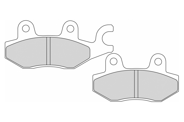 FDB2087AG BRAKE PADS ORGANIC