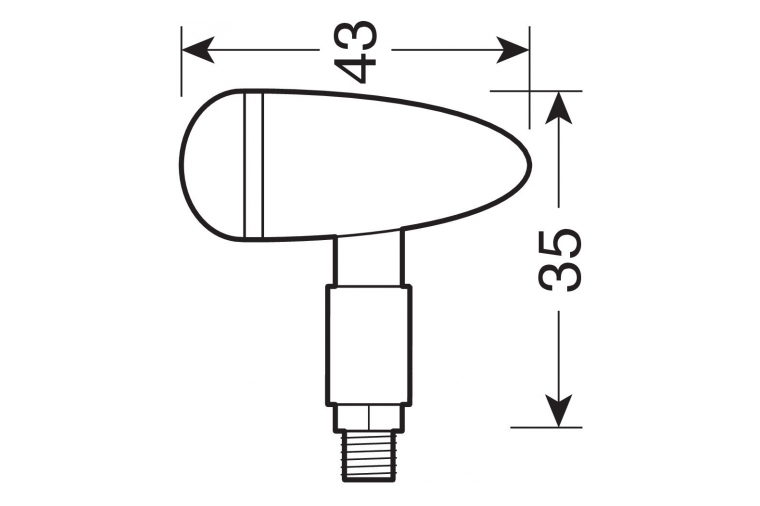 DROP, LED CORNER LIGHTS - CHROME