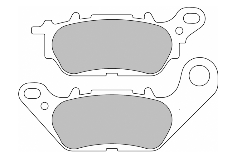 FDB2238EF BRAKE PADS ORGANIC