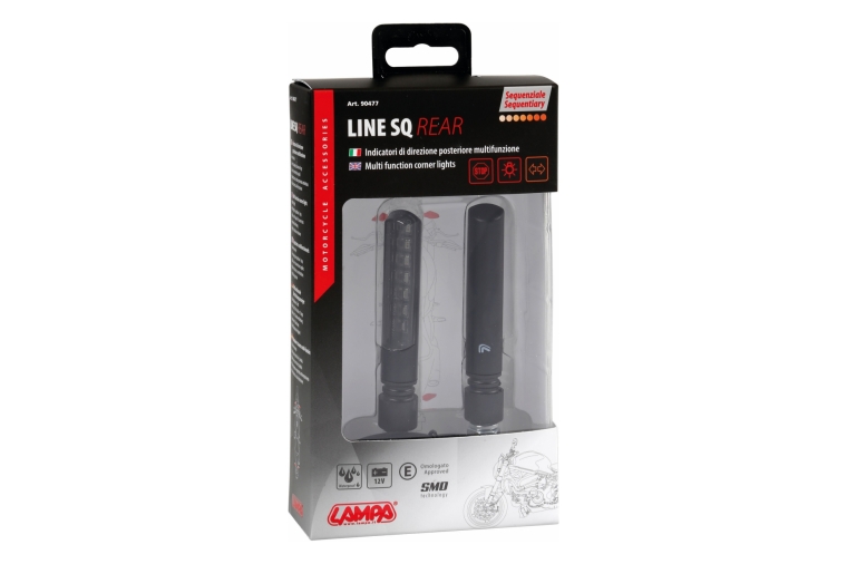 LINE SQ REAR, SEQUENTIARY LED CORNER LIGHTS