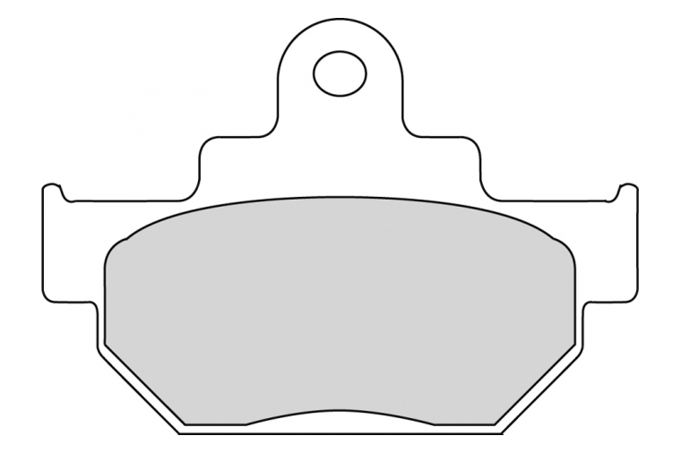 FDB404P BRAKE PADS ORGANIC