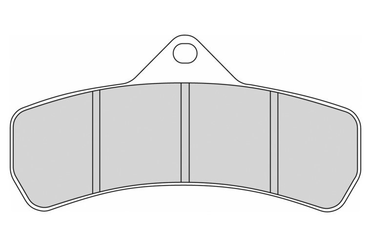 FDB887P BRAKE PADS ORGANIC