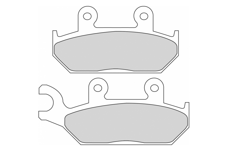 FDB737P BRAKE PADS ORGANIC