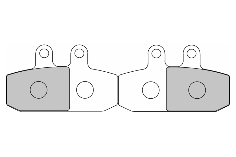 FDB2146P BRAKE PADS ORGANIC