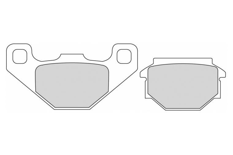 FDB828P BRAKE PADS ORGANIC