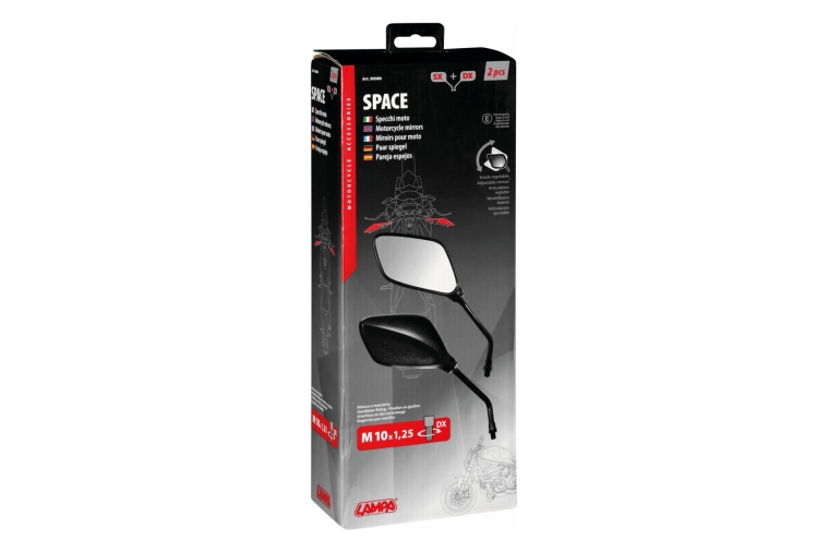 SPACE, PAIR OF REARVIEW MIRRORS