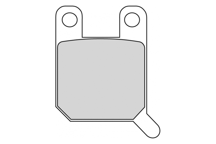 FDB2107P BRAKE PADS ORGANIC