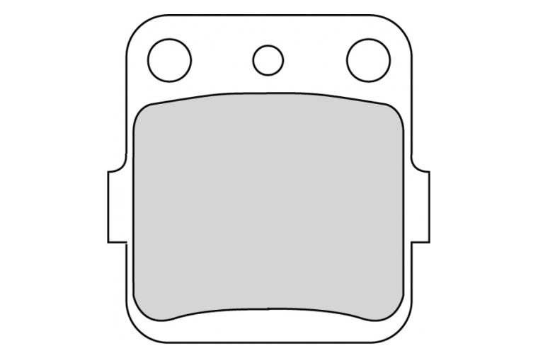 FDB381P BRAKE PADS ORGANIC