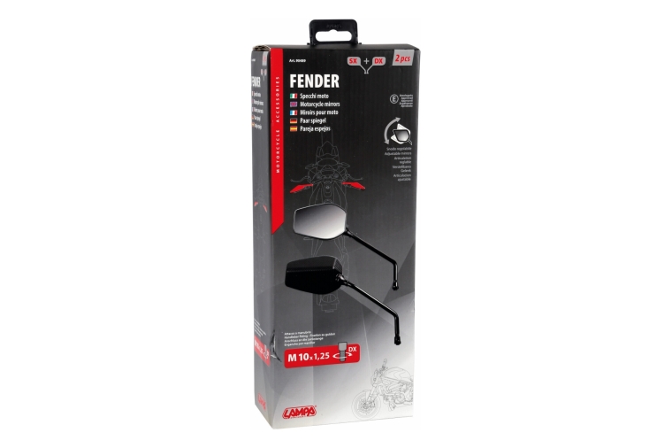 FENDER, PAIR OF REARVIEW MIRRORS