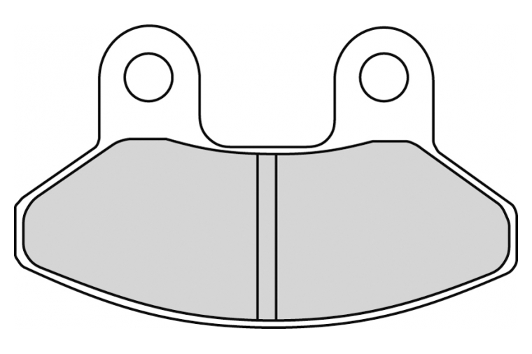 FDB2108AG BRAKE PADS ORGANIC