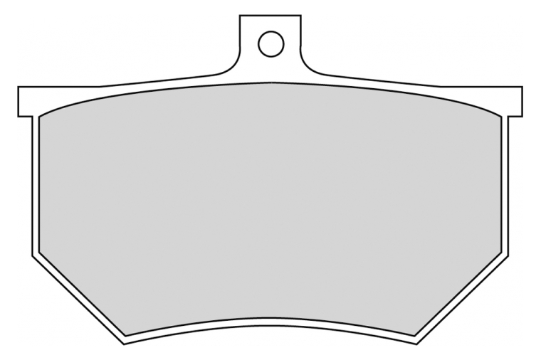 FRP410P BRAKE PADS ORGANIC