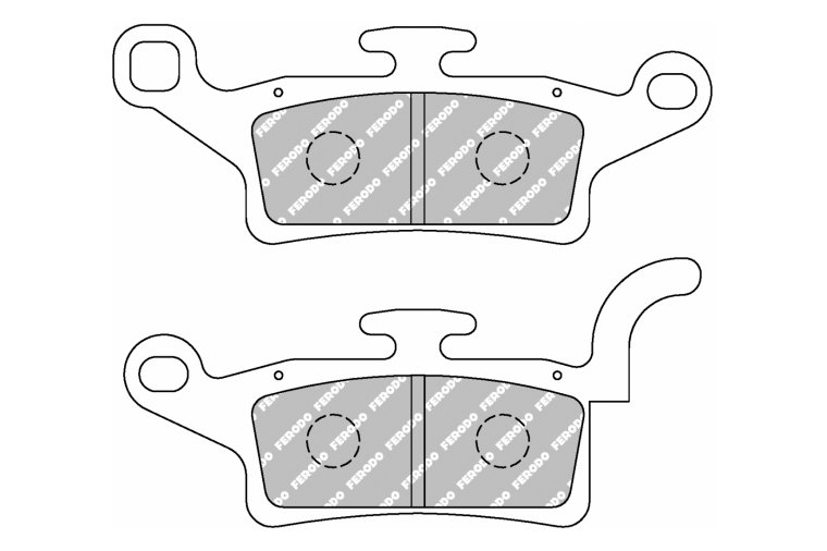 FDB2264EF BRAKE PADS ORGANIC