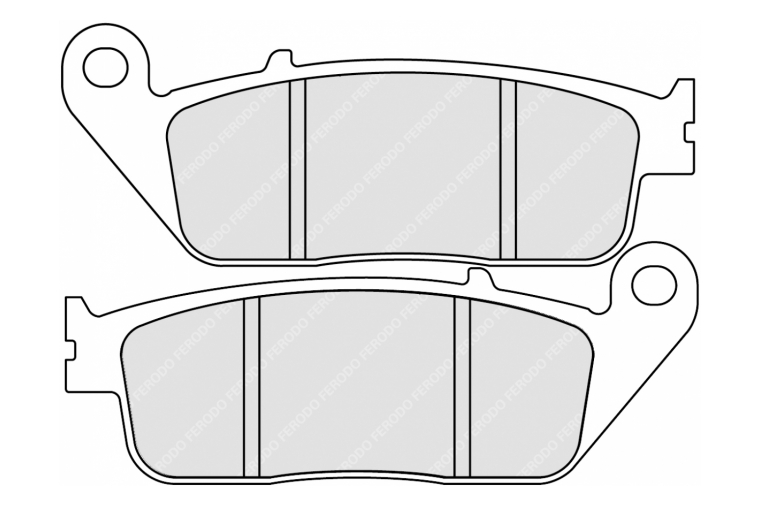 FDB570P BRAKE PADS ORGANIC