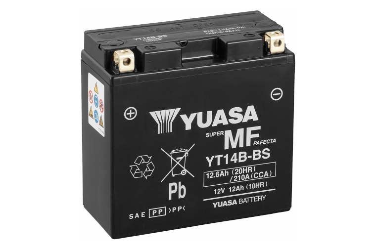 Yuasa YT14B-4 / YT14B-BS (Dry) Motoraccu