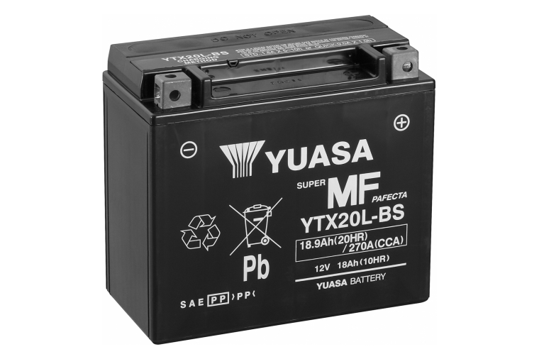 Yuasa YTX20L-BS (Dry) Motoraccu