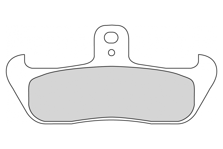 FDB499P BRAKE PADS ORGANIC
