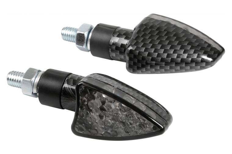 ARROW-2, LED CORNER LIGHTS - 12V LED-CARBON