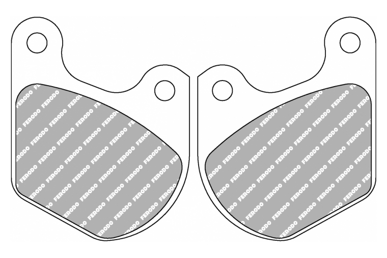 FDB334P BRAKE PADS ORGANIC