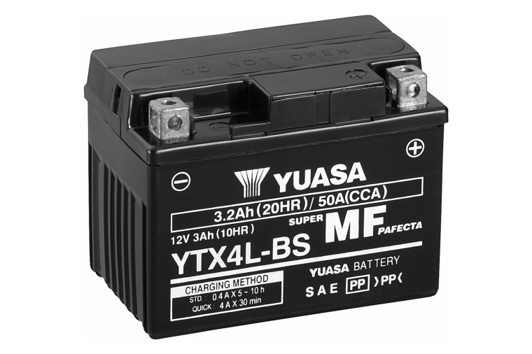 Yuasa YT 4L-BS / YTX4L-BS Motoraccu